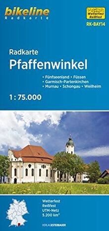 Radkarte pfaffenwinkel - radkarte,