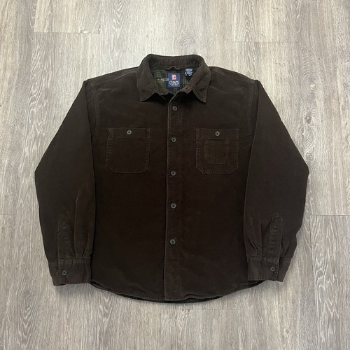 Chaps cord shacket braun - chaps,