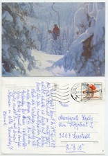 48997 - Beskid Slaksi - Ski-Lift - Ansichtskarte, gelaufen 