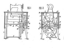 Alte Nähmaschine: Schweizer