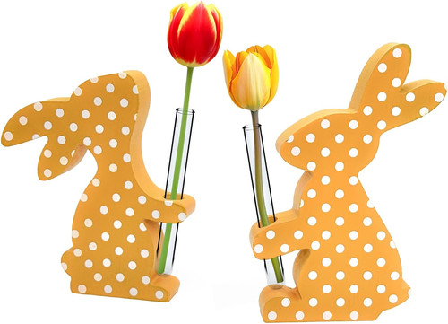 2pcs osterdeko holz - osterdeko,