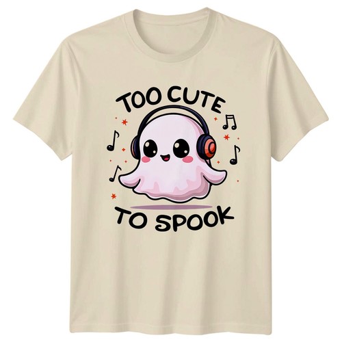 Too cute spook ghost - cute,
