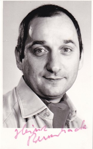 Autogramm heinz rennhack - rennhack,