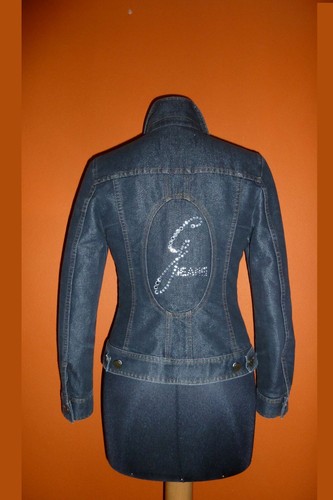 Schöne kätzchen jeansjacke - schöne,