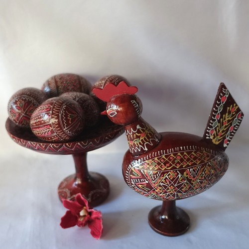 Russische osterdeko huhn - russische,