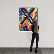 Acrylgemälde Pop Art