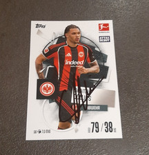 MATCH ATTAX CARD  25/26 2025/2026 COLLINS EINTRACHT FRANKFURT ORIGINAL SIGNIERT