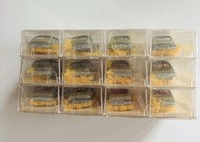 Rarität: Händler-Packung/Display: 12 grüne Schuco Modellautos VW 411