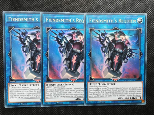 Yugioh fiendsmiths requiem - 3x,