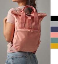 Bagbase: Recycled Mini Twin Handle Roll-Top Backpack Rucksack bedruckbar BG118S