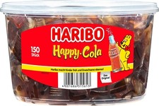 Haribo Happy Cola, Colafläschchen, Fruchtgummi, 150 Stück 1,2KG
