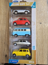 Welly Die Cast 5 Autos  der