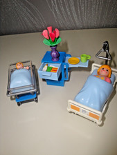 Playmobil * City Life * 6660 * Krankenzimmer mit Babybett * gebraucht vollständi