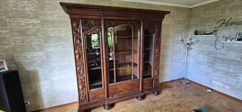 Holz wohnzimmerschrank braun - holz,