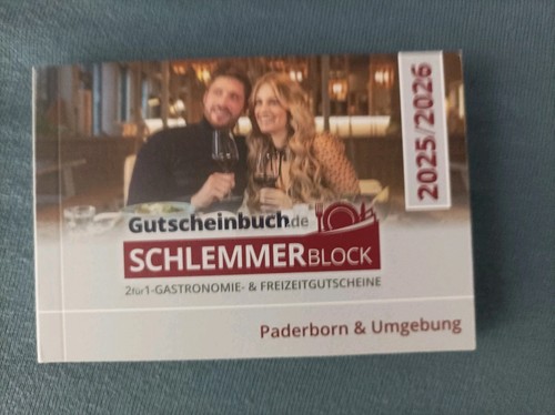 Gutscheinbuch schlemmerblock - gutscheinbuch,