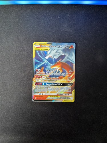 Pokémon karte reshiram - reshiram, glurak