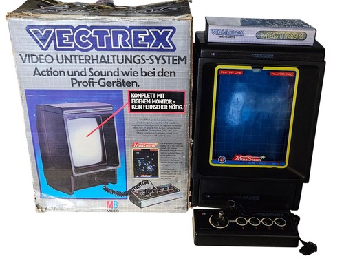 Vectrex konsole mit controller - konsole,