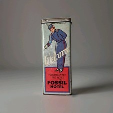 Alte Blechdose Marke Fossil aus dem Jahr 1998