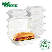 Einweg bagasse klappboxen - einweg,