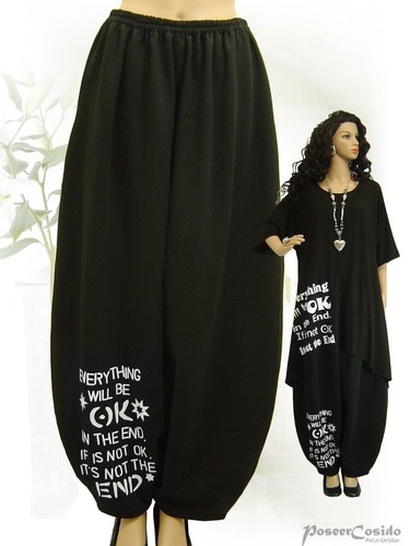Lagenlook jersey ballon hose - lagenlook,