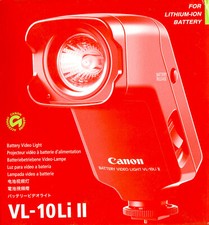 Canon VL-10Li II Video Light für Camcorder XF305, XF300, XF205, XF200 Neu - OVP