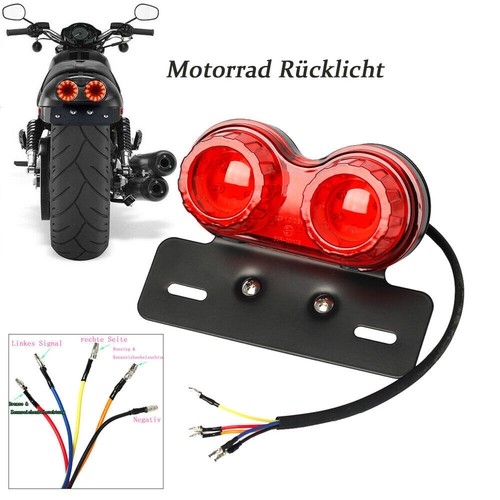 Led motorrad rücklicht - led,
