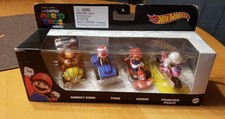 Hot Wheels The Super Mario Bros. Movie Jungle Kingdom Raceway Playset 4 Pack