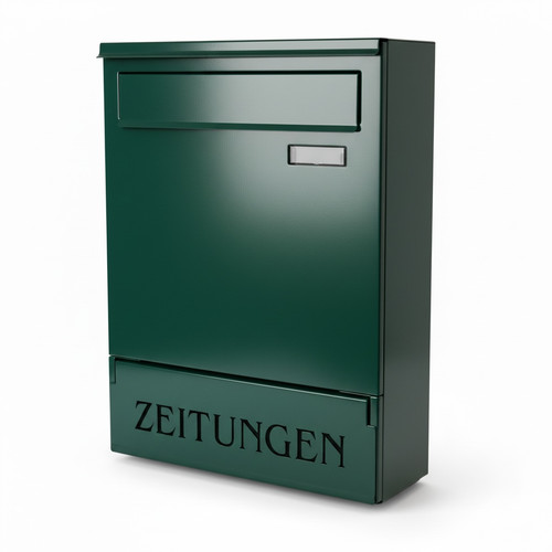 Zaunbriefkasten fd1z ral 6005 - zaunbriefkasten,