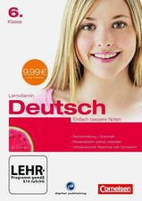 Cornelsen Lernvitamin Deutsch 6. Klasse Lernsoftware für Schüler / Schule