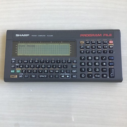 Sharp e200 taschencomputer - sharp, pc-e200