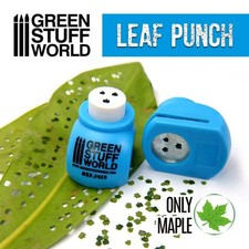 Green Stuff World Blätter Motivlocher Mittelblau Ahorn Leaf Punch Stanzer Laub