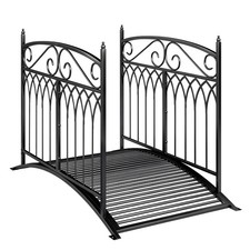 Gartenbrücke aus Metall 135,5