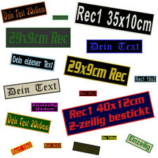 Rechteckiger Wunschtext