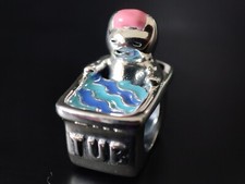 Charms Bead Whirlpool Hot Tub Pool Baden Dangle Anhänger Armband Silber 925