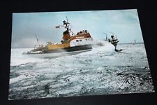 Color AK Seenotrettungskreuzer Theodor Heuss in Fahrt Schiffe Matrosen DGzRS