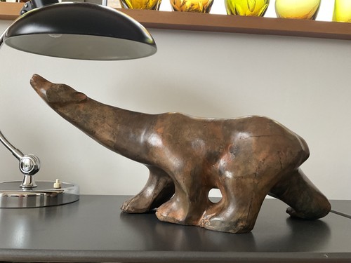 Art deco bronze skulptur - art,