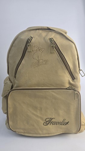 Vintage leder rucksack - leder,