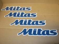 4x Aufkleber Mitas Folie