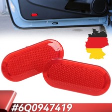 2 x Rot Türverkleidung