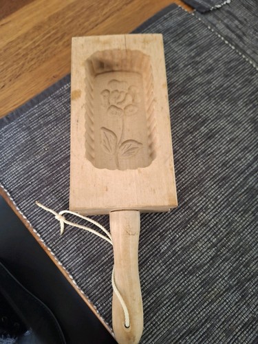 Buttermodel aus holz stabil - aus,