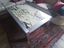 Couchtisch Wohnzimmertisch Tisch Sofatisch Kaffeetisch mit Glasplatte LCT071B13