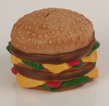 Spardose Hamburger, Kunststoff