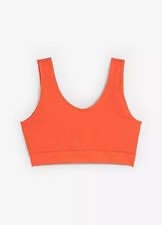 Seamless Sport-BH mit leichtem Halt Gr. S Orange Damen-Bra Oberteil Neu*