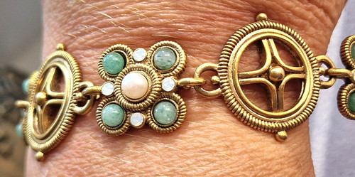 Vintage armband - 🌿,