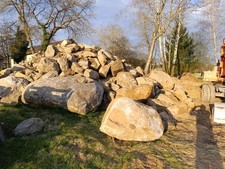 Findlinge Feldsteine Natursteine für Garten und Teich Deko
