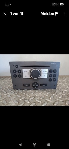 Opel radio cd30 rds cd - radio,
