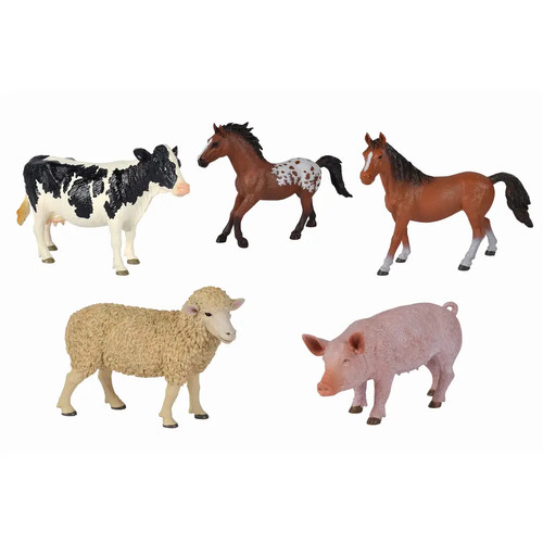 Bauernhoftiere sort - bauernhoftiere,, 5-sort.
