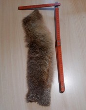 Echt Fell Rest Rotfuchs  ca von 8,5 - 10 x 42 cm in gutem Zustand