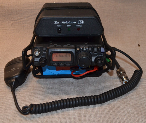 Yaesu 817nd with - with, z100