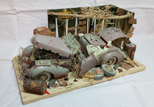 Diorama unikat handarbeit - diorama, 1:24